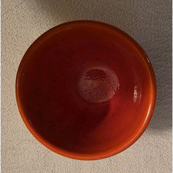 Vintage Franciscan Gladding McBean "Cocinero" Green Custard Cup Ramakin 1930 - Picture 3 of 4